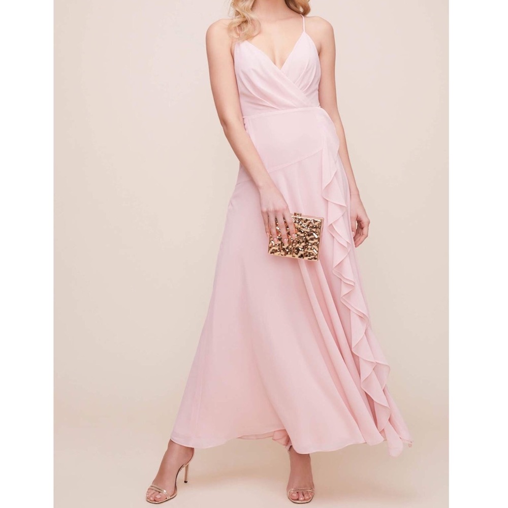 NWT ASTR The Label | Blush Holland Maxi Dress | Sm